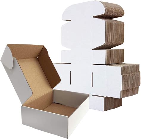 white corrugated mailer boxes